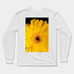 Yellow Flower Closeup Long Sleeve T-Shirt